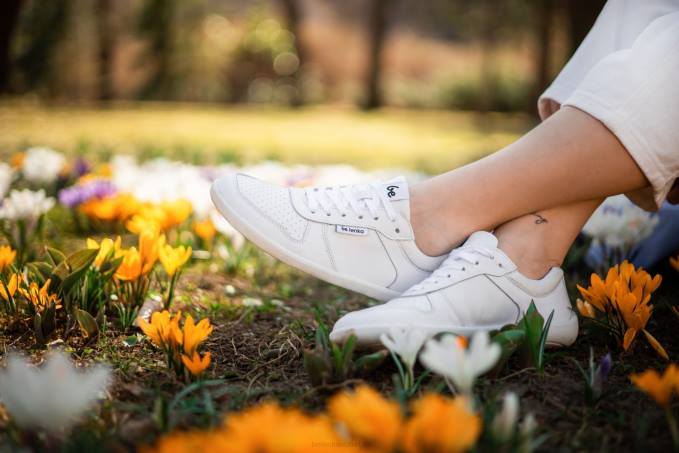 uomini scarpe da ginnastica a piedi nudi - campione 2.0 bianco Be Lenka 80JV10