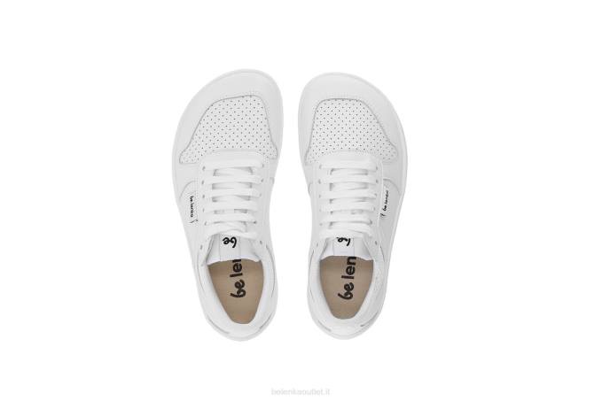 uomini scarpe da ginnastica a piedi nudi - campione 2.0 bianco Be Lenka 80JV10