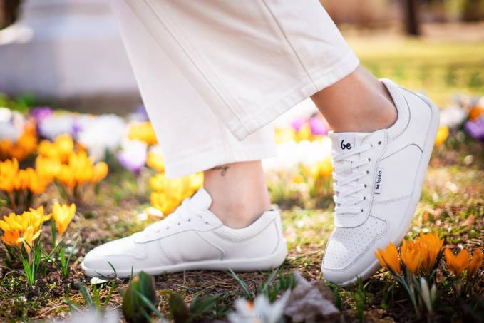 uomini scarpe da ginnastica a piedi nudi - campione 2.0 bianco Be Lenka 80JV10