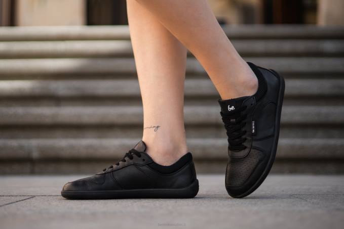 uomini scarpe da ginnastica a piedi nudi - campione 2.0 tutto nero Be Lenka 80JV9