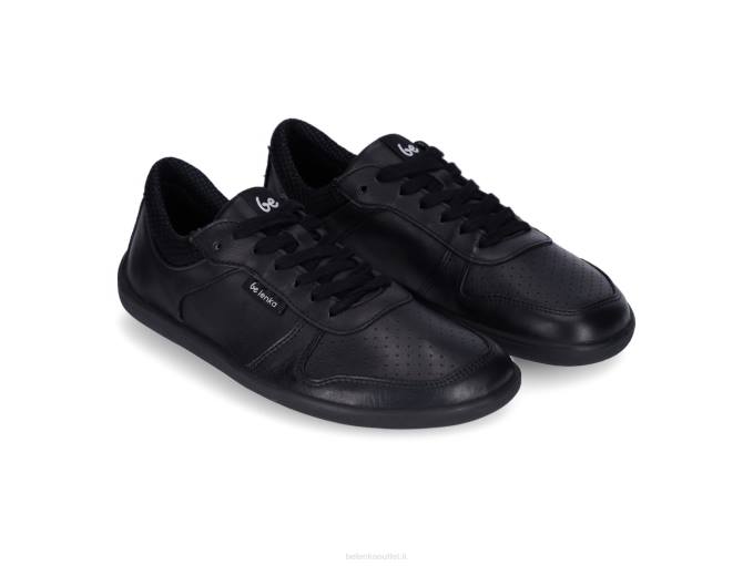 uomini scarpe da ginnastica a piedi nudi - campione 2.0 tutto nero Be Lenka 80JV9