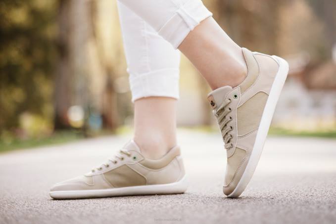 uomini scarpe da ginnastica a piedi nudi - campione 2.0 - vegan beige Be Lenka 80JV14