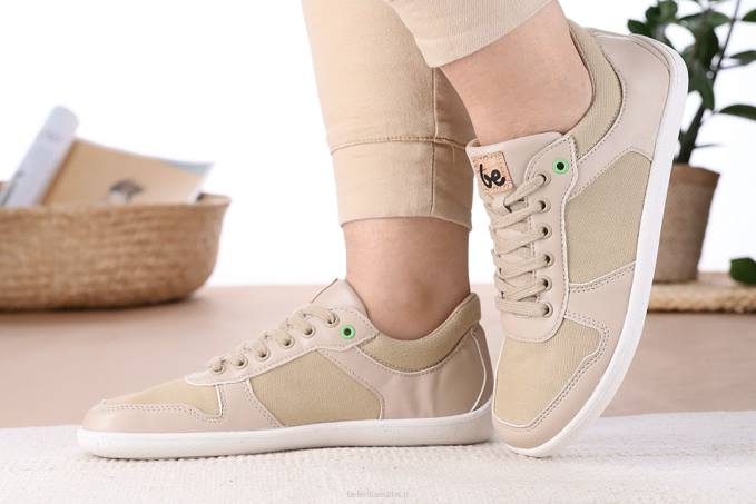 uomini scarpe da ginnastica a piedi nudi - campione 2.0 - vegan beige Be Lenka 80JV14