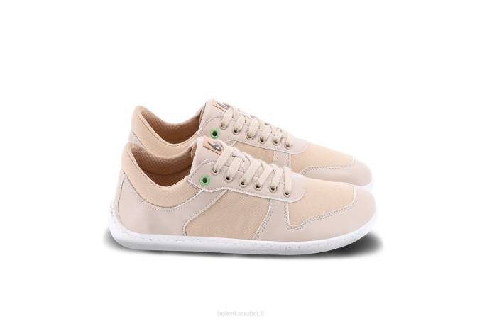 uomini scarpe da ginnastica a piedi nudi - campione 2.0 - vegan beige Be Lenka 80JV14