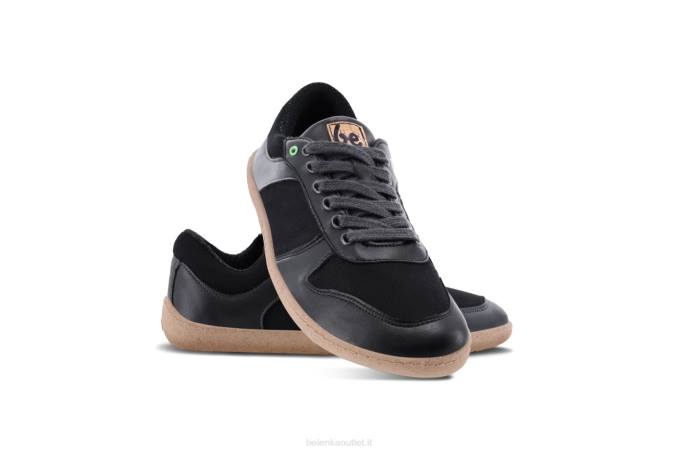 uomini scarpe da ginnastica a piedi nudi - campione 2.0 - vegan nero Be Lenka 80JV16