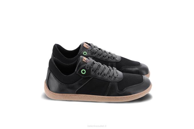 uomini scarpe da ginnastica a piedi nudi - campione 2.0 - vegan nero Be Lenka 80JV16