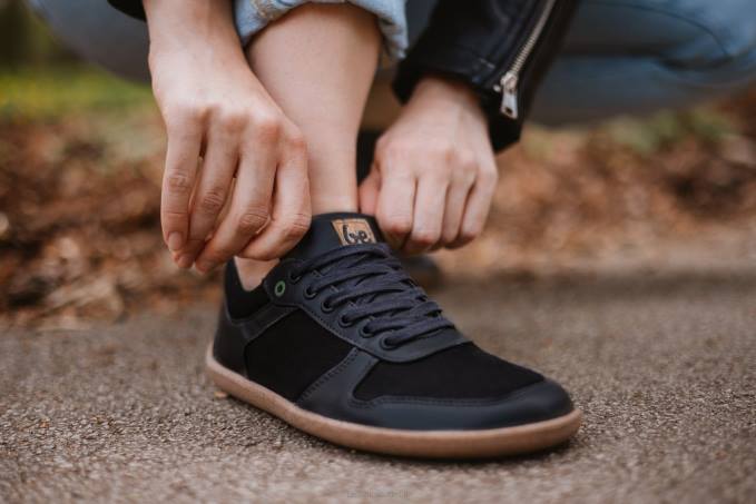 uomini scarpe da ginnastica a piedi nudi - campione 2.0 - vegan nero Be Lenka 80JV16