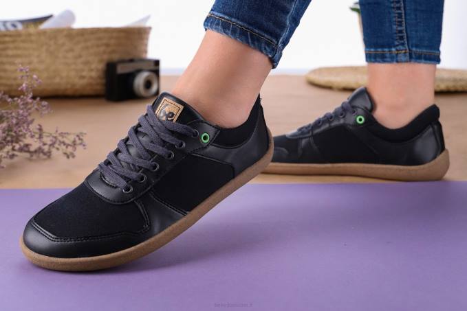 uomini scarpe da ginnastica a piedi nudi - campione 2.0 - vegan nero Be Lenka 80JV16
