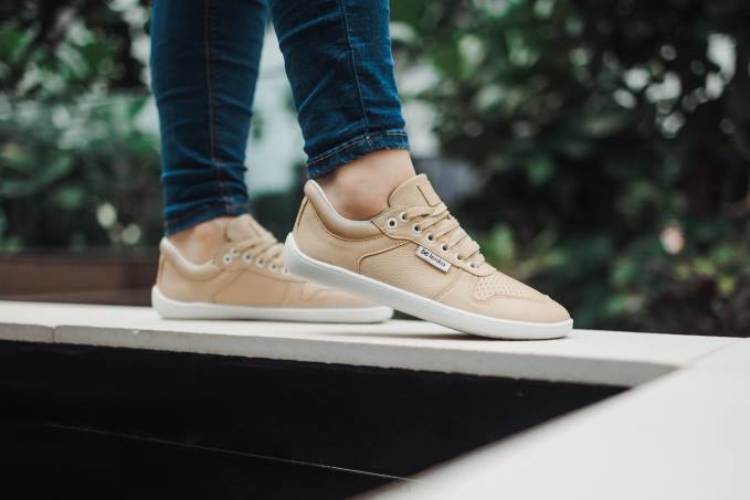 uomini scarpe da ginnastica a piedi nudi - campione 3.0 cappuccino Be Lenka 80JV18