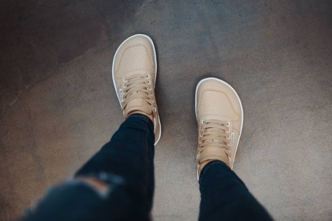 uomini scarpe da ginnastica a piedi nudi - campione 3.0 cappuccino Be Lenka 80JV18