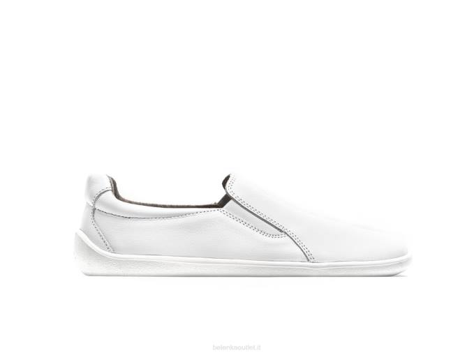 uomini scarpe da ginnastica a piedi nudi - eazy bianco Be Lenka 80JV61