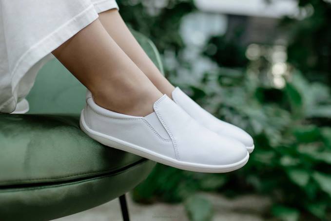 uomini scarpe da ginnastica a piedi nudi - eazy bianco Be Lenka 80JV61