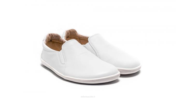uomini scarpe da ginnastica a piedi nudi - eazy bianco Be Lenka 80JV61