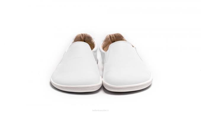 uomini scarpe da ginnastica a piedi nudi - eazy bianco Be Lenka 80JV61