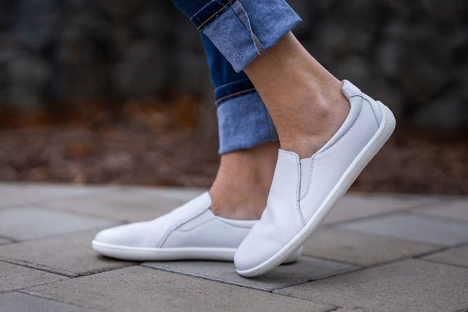 uomini scarpe da ginnastica a piedi nudi - eazy bianco Be Lenka 80JV61