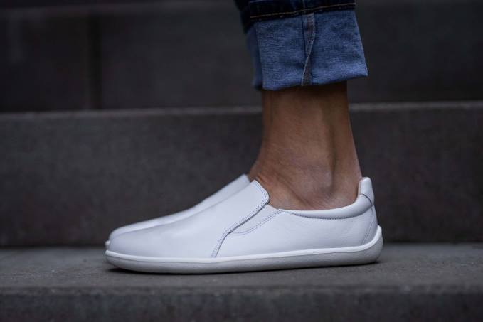 uomini scarpe da ginnastica a piedi nudi - eazy bianco Be Lenka 80JV61