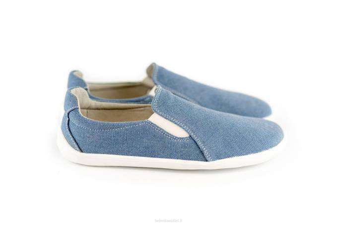 uomini scarpe da ginnastica a piedi nudi - facili - vegane blu Be Lenka 80JV58