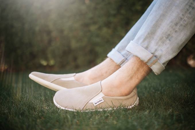 uomini scarpe da ginnastica a piedi nudi - facili - vegane sabbia Be Lenka 80JV62