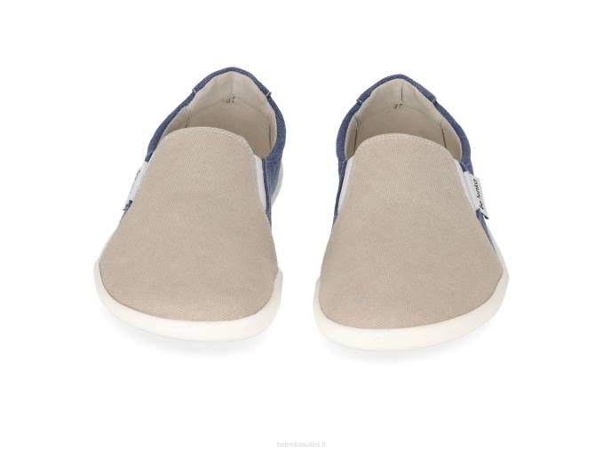 uomini scarpe da ginnastica a piedi nudi - facili - vegane sabbia e blu Be Lenka 80JV64