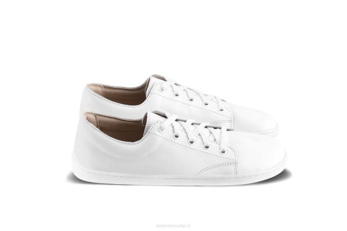 uomini scarpe da ginnastica a piedi nudi - prime 2.0 bianco Be Lenka 80JV26