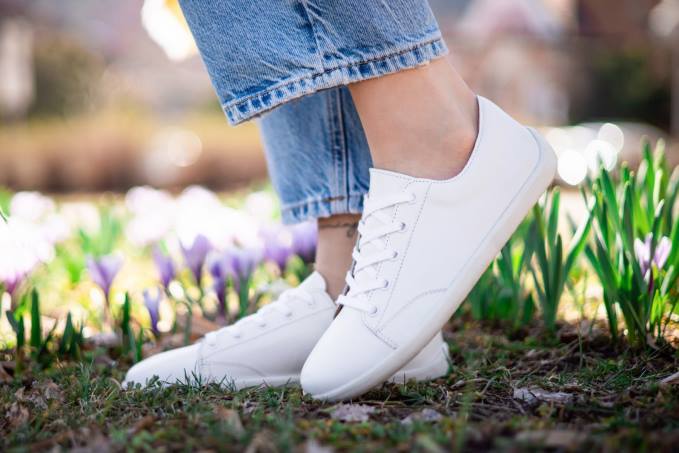 uomini scarpe da ginnastica a piedi nudi - prime 2.0 bianco Be Lenka 80JV26