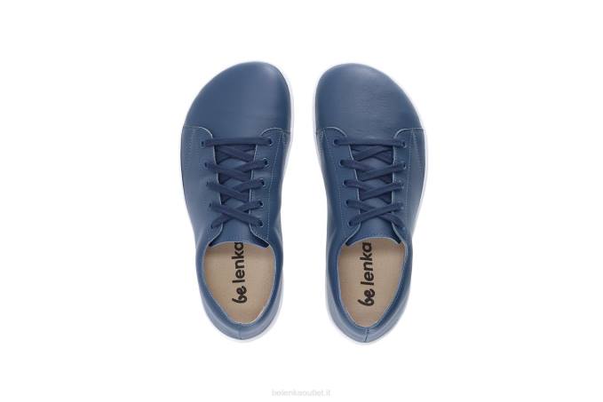 uomini scarpe da ginnastica a piedi nudi - prime 2.0 insegne blu Be Lenka 80JV30