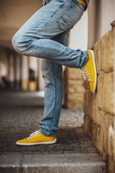 uomini scarpe da ginnastica a piedi nudi - prime mostarda Be Lenka 80JV23