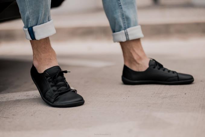 uomini scarpe da ginnastica a piedi nudi - prime nero Be Lenka 80JV21
