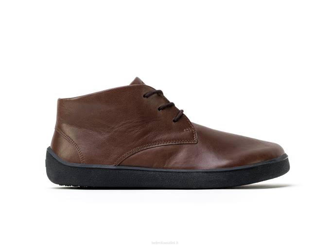 uomini le scarpe a piedi nudi scivolano Marrone scuro Be Lenka 80JV71