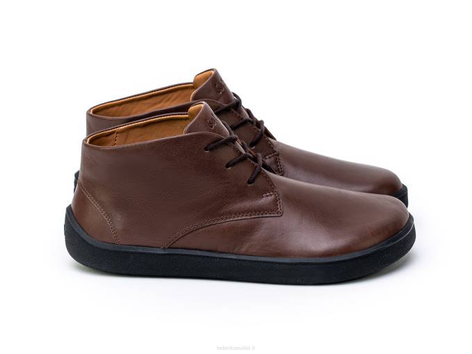 uomini le scarpe a piedi nudi scivolano Marrone scuro Be Lenka 80JV71