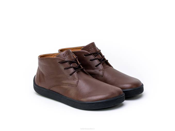uomini le scarpe a piedi nudi scivolano Marrone scuro Be Lenka 80JV71