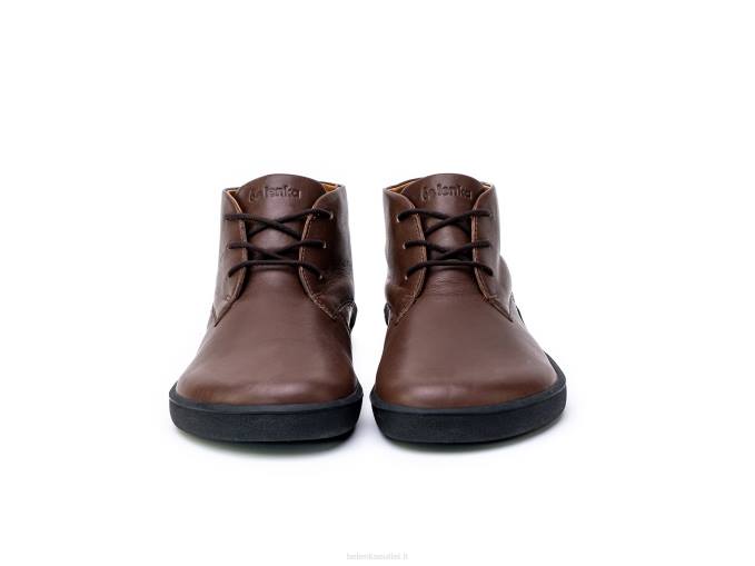 uomini le scarpe a piedi nudi scivolano Marrone scuro Be Lenka 80JV71