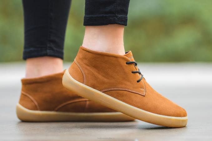 uomini le scarpe a piedi nudi scivolano marrone cannella Be Lenka 80JV73