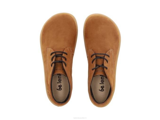 uomini le scarpe a piedi nudi scivolano marrone cannella Be Lenka 80JV73