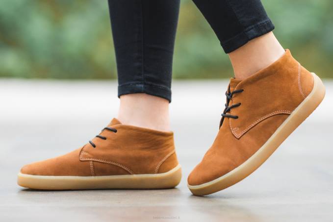 uomini le scarpe a piedi nudi scivolano marrone cannella Be Lenka 80JV73