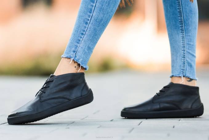 uomini le scarpe a piedi nudi scivolano tutto nero Be Lenka 80JV70