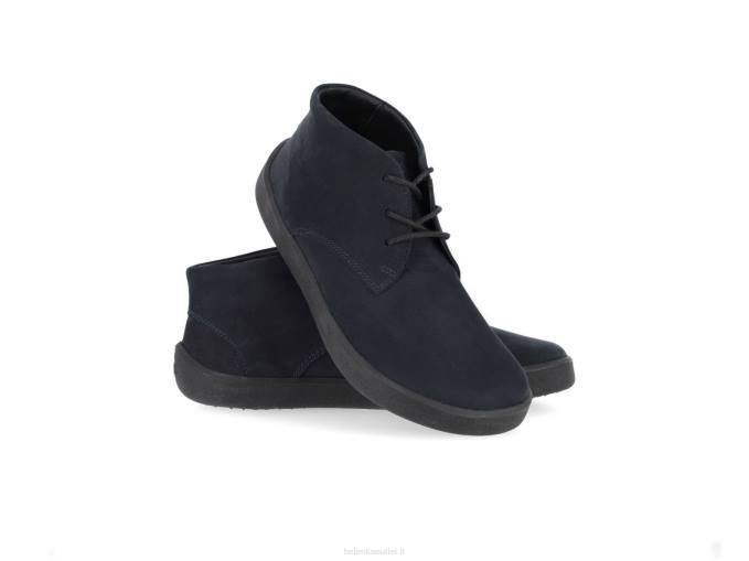 uomini le scarpe a piedi nudi scivolano tutto nero opaco Be Lenka 80JV72
