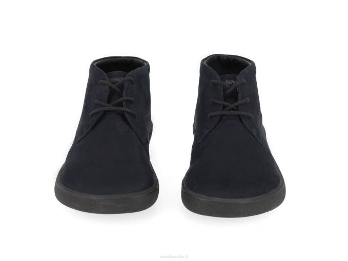 uomini le scarpe a piedi nudi scivolano tutto nero opaco Be Lenka 80JV72
