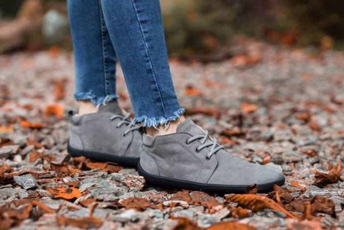 uomini scarpe a piedi nudi - icona grigio ghiaia Be Lenka 80JV68