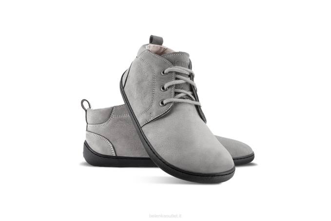 uomini scarpe a piedi nudi - icona grigio ghiaia Be Lenka 80JV68
