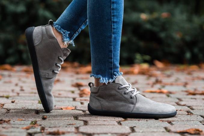 uomini scarpe a piedi nudi - icona grigio ghiaia Be Lenka 80JV68