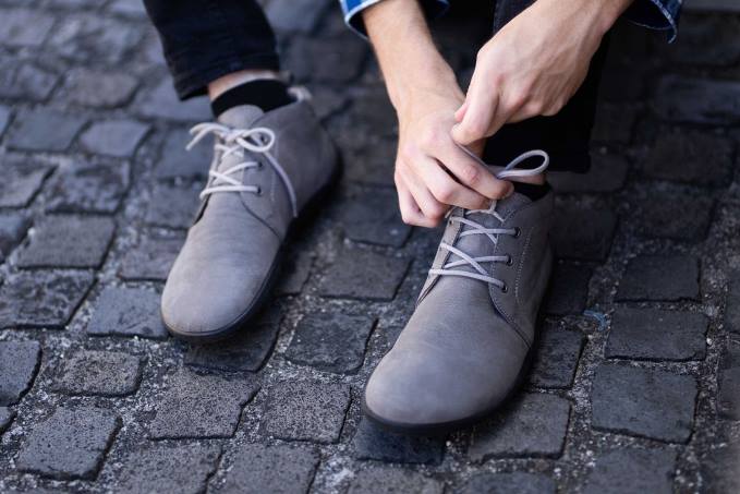 uomini scarpe a piedi nudi - icona grigio ghiaia Be Lenka 80JV68