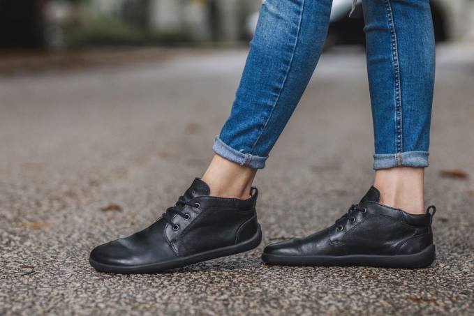 uomini scarpe a piedi nudi - icona nero Be Lenka 80JV66