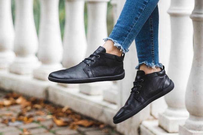 uomini scarpe a piedi nudi - icona nero Be Lenka 80JV66