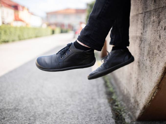 uomini scarpe a piedi nudi - icona nero Be Lenka 80JV66