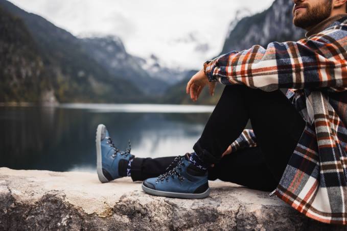 uomini scarpe a piedi nudi ranger 2.0 blu scuro Be Lenka 80JV45