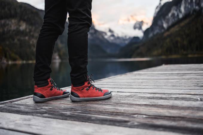 uomini scarpe a piedi nudi ranger 2.0 rosso Be Lenka 80JV46
