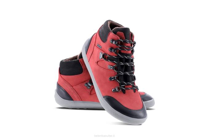 uomini scarpe a piedi nudi ranger 2.0 rosso Be Lenka 80JV46