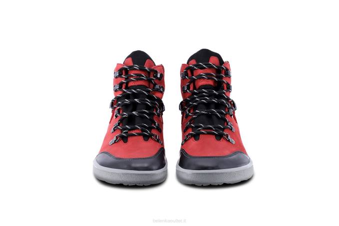 uomini scarpe a piedi nudi ranger 2.0 rosso Be Lenka 80JV46
