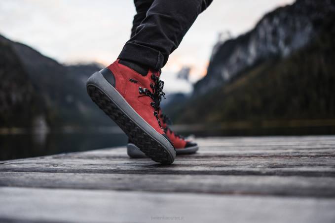 uomini scarpe a piedi nudi ranger 2.0 rosso Be Lenka 80JV46